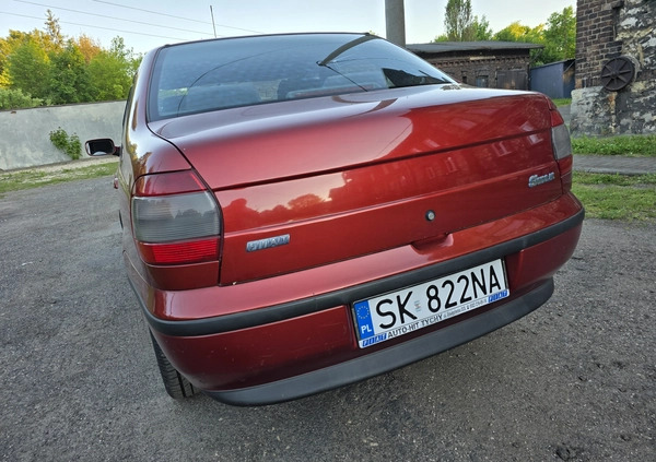 Fiat Siena cena 2800 przebieg: 100000, rok produkcji 1998 z Sosnowiec małe 466